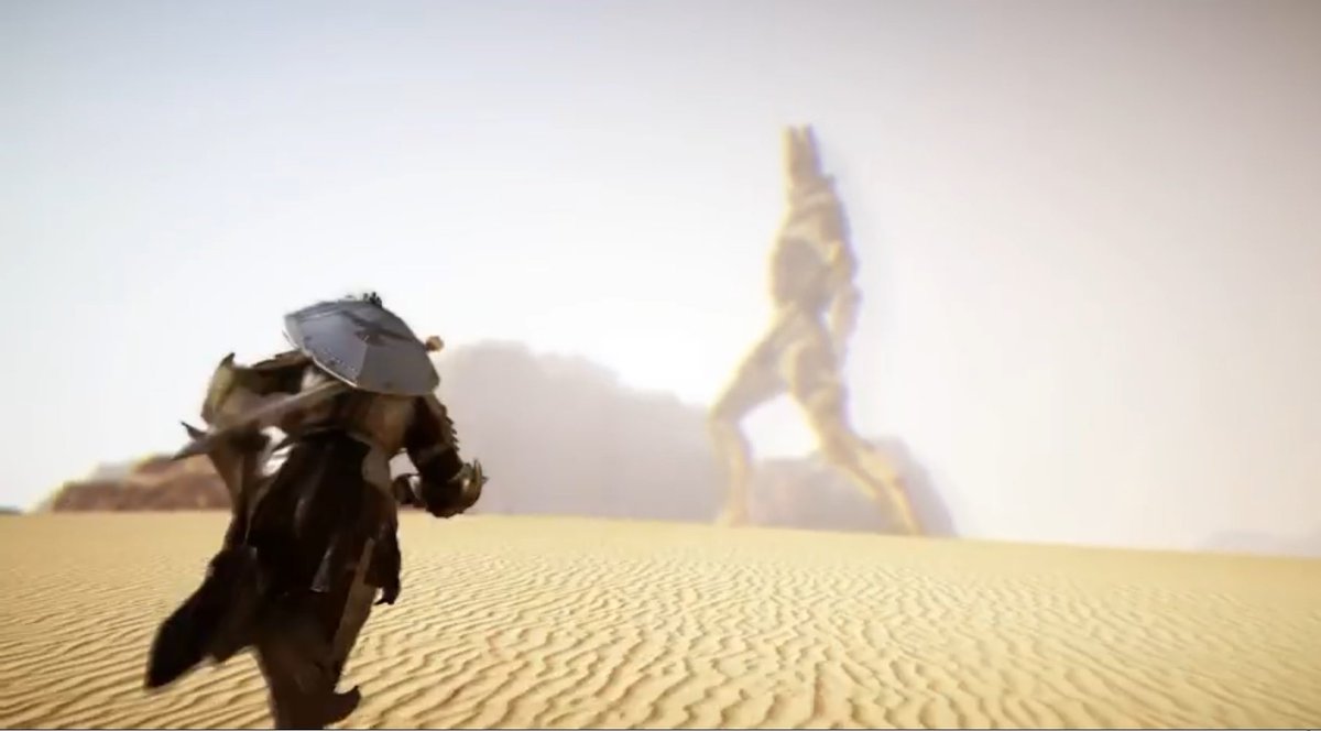 ほん 黒い砂漠 あと台湾のオープンベータが1 25から 11日にはアーリーアクセス開始してたそうで 向こうではタイトルが 黑色沙漠 になってますね T Co 4w6jtxurbm ここで一瞬だけ出てくるレアシーンが歩く古代のアトル いつか戦ってみたいもん