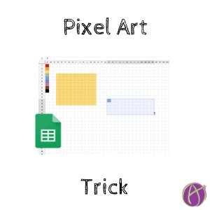 Google Sheets: Pixel Art Trick alicekeeler.com/2016/11/22/goo…
