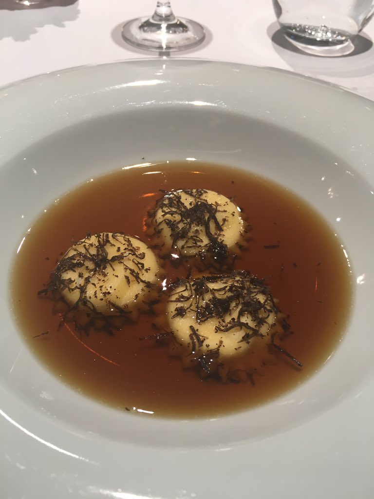 gnelis's tweet photo. It's twenty years in business this year and still serving great food; today's @sundaybusiness review is @OnePicoDublin #havetheravioli https://t.co/PLGjTP6Tu7