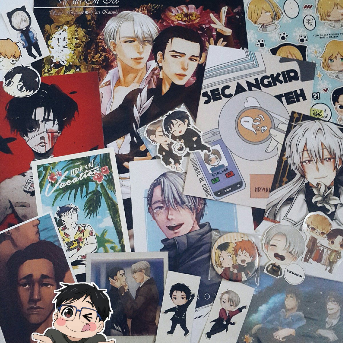 _kiraeru's tweet photo. things i bought yesterday at #comifuro8
๐ผ ๐ https://t.co/gKVyVGmODH