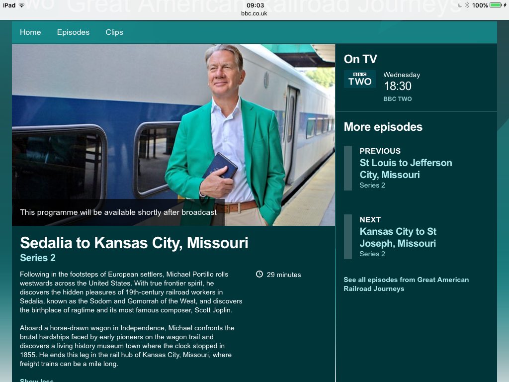 Hi Alex looks like <a href="/portilloandhen/">Michael Portillo</a> is following <a href="/alexs_journey/">Alexander's Journey</a> 2 #Kansas #City I 💙 this learn so much about 🇺🇸 x