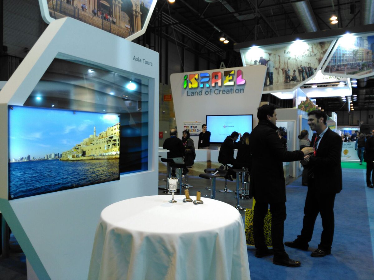 DescubreIsrael's tweet photo. ¡Aún estás a tiempo! Déjate inspirar para tu próximo viaje. Estamos en FITUR, pabellón 4, 4C07 #FITUR2017 #Allinfivedays https://t.co/9lw0oy3adt