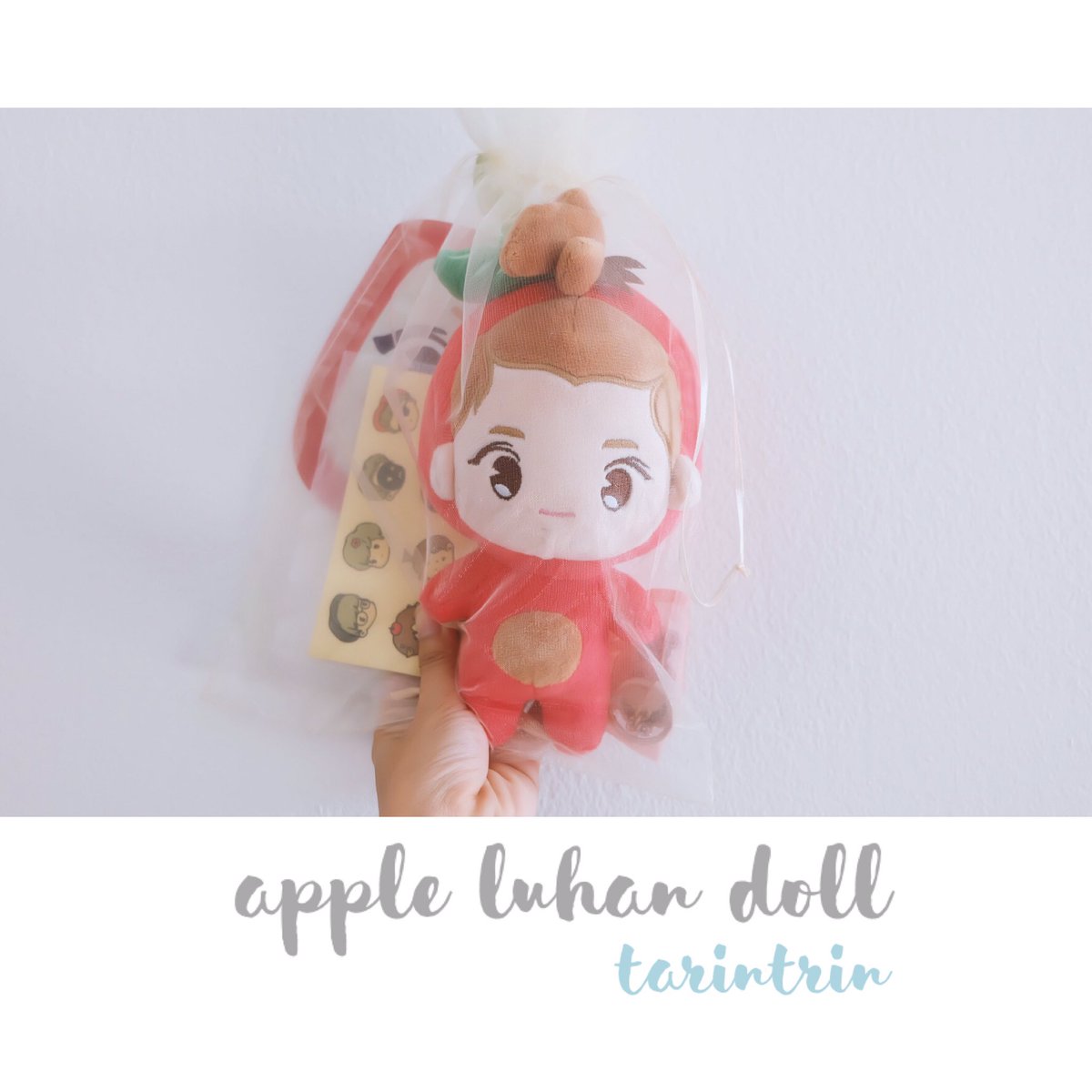 TarinTrin's tweet photo. [Sale] #AppleLu 650 THB <full set>
🍎 if you interested , Pls DM 
#EXODOLL #หมีงิน #แอปเปิ้ลลู่ #คมบบด #ตลาดนัดEXO #ขายของสะสมexo https://t.co/YFfa8M9F8D