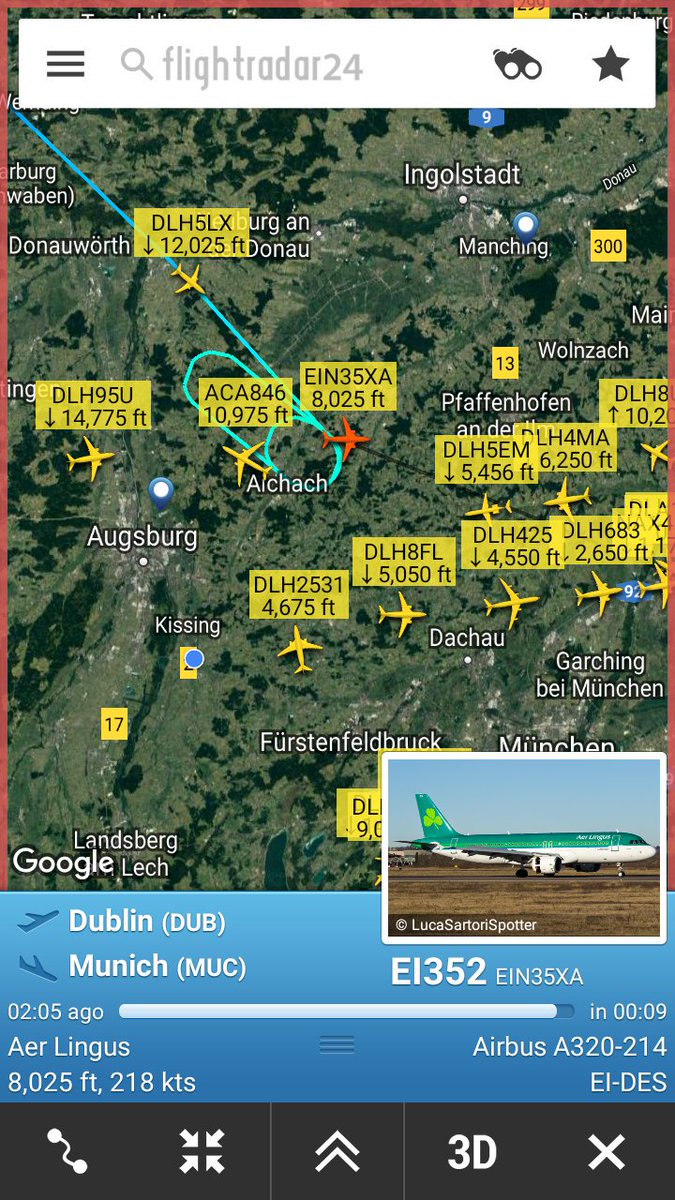 air_alerts's tweet photo. Low visibility (RVR 200 - 300 meters) is causing some holdings for inbound flights to @MUC_Airport.

//@airlivenet @flightradar24 https://t.co/bGW5cirfOL