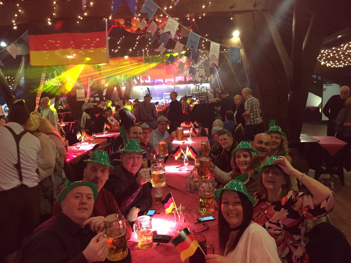 Great night <a href="/Rivington_Barn/">Rivington Hall Barn</a> at the Bavarian night