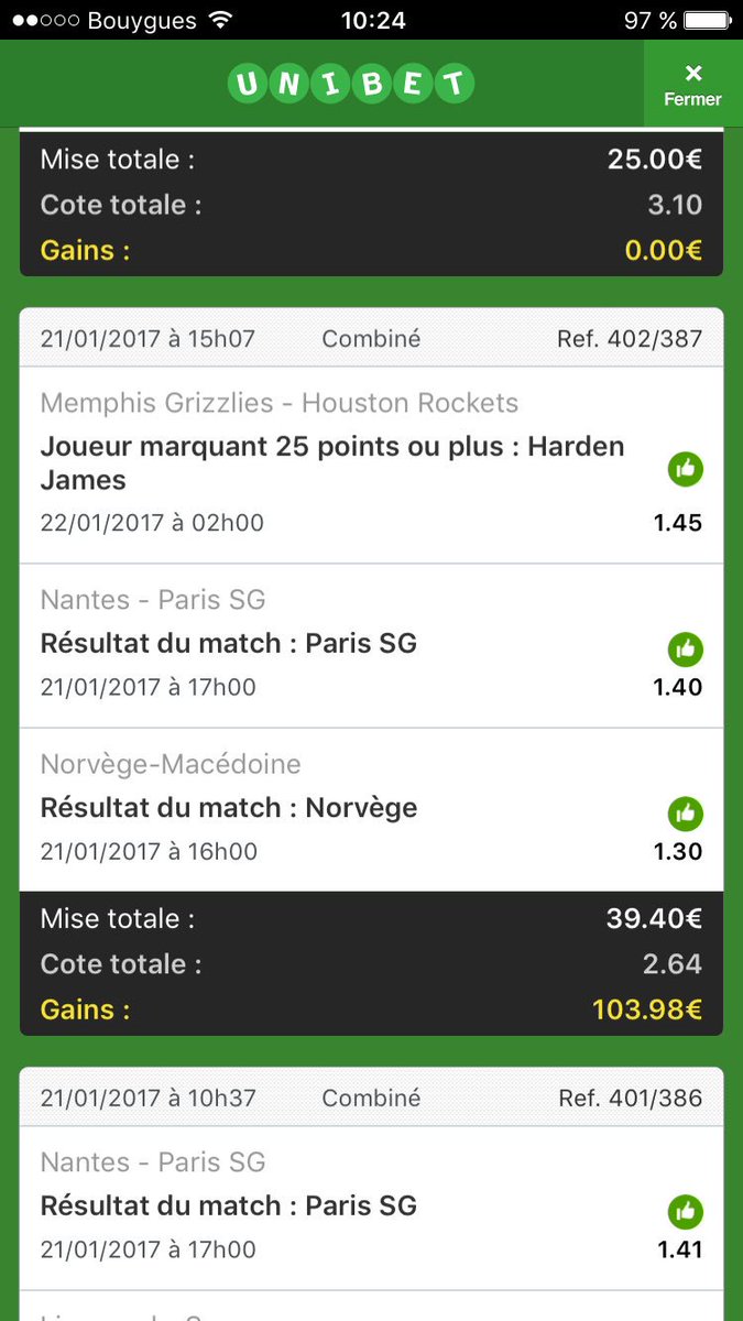 Braiiiiny's tweet image. Merci @HS_Prono pour Harden et @PronosSolides pour PSG + Norvège 👌