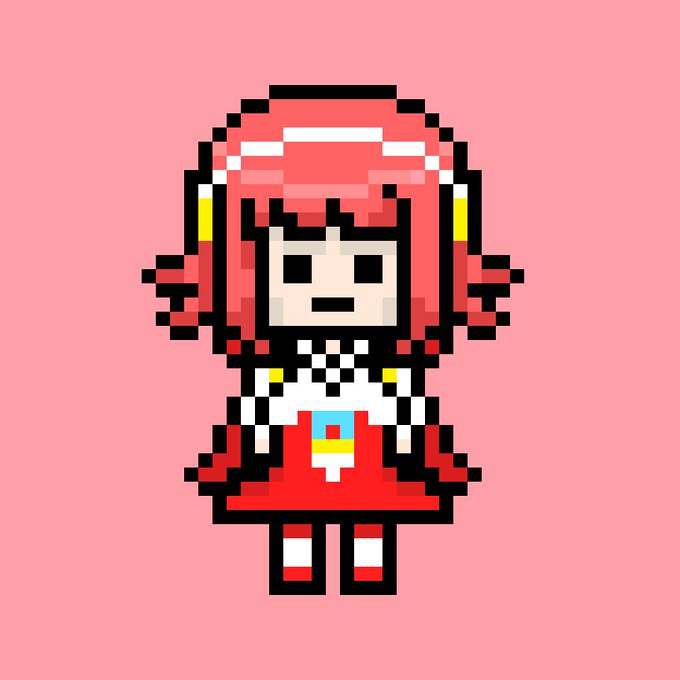 ダンガンロンパ風ドット絵のtwitterイラスト検索結果 古い順