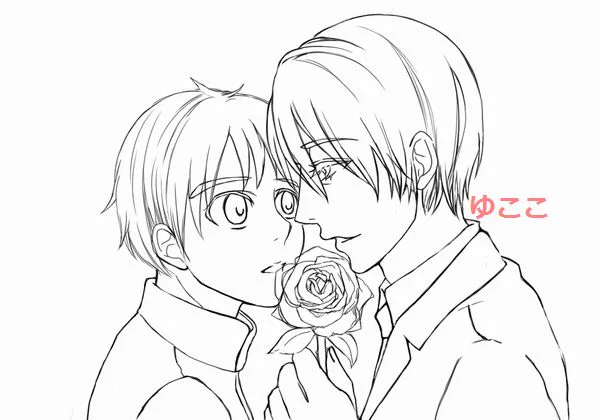 線画の方がよかった場合ってあるよね・・・。
色選びがしっくりこない・・・（二枚目）
塗ってくれる方がいればどうぞ。（自作発言はダメ） 