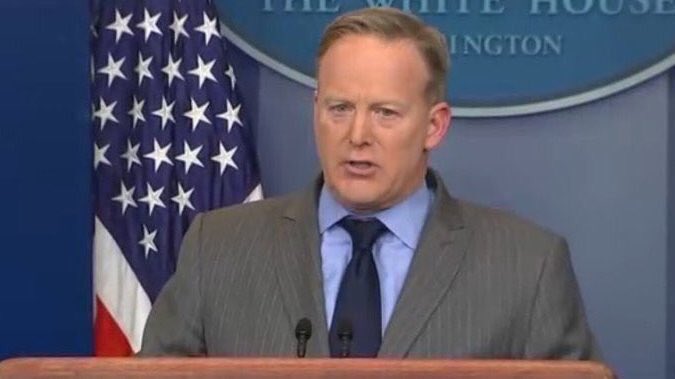 TheTreavor's tweet image. &quot;Everyone loved the Wii U. Period.&quot; #SpicerSpin