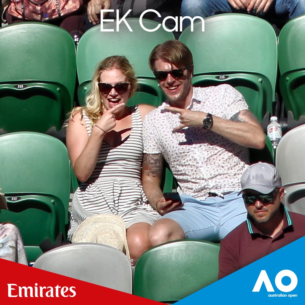 mcattack1985's tweet photo. I am at the 2017 #ausopen #EmiratesReturn #sweatierthantheplayers #aussieopen #opentoromance https://t.co/XkT0RdNy5R