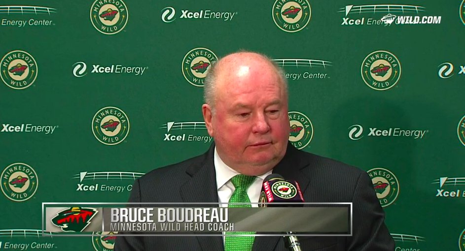 🎥 Bruce Boudreau's postgame thoughts after #ANAvsMIN → ow.ly/DeOQ308ed8W https://t.co/QpovHcrPpl