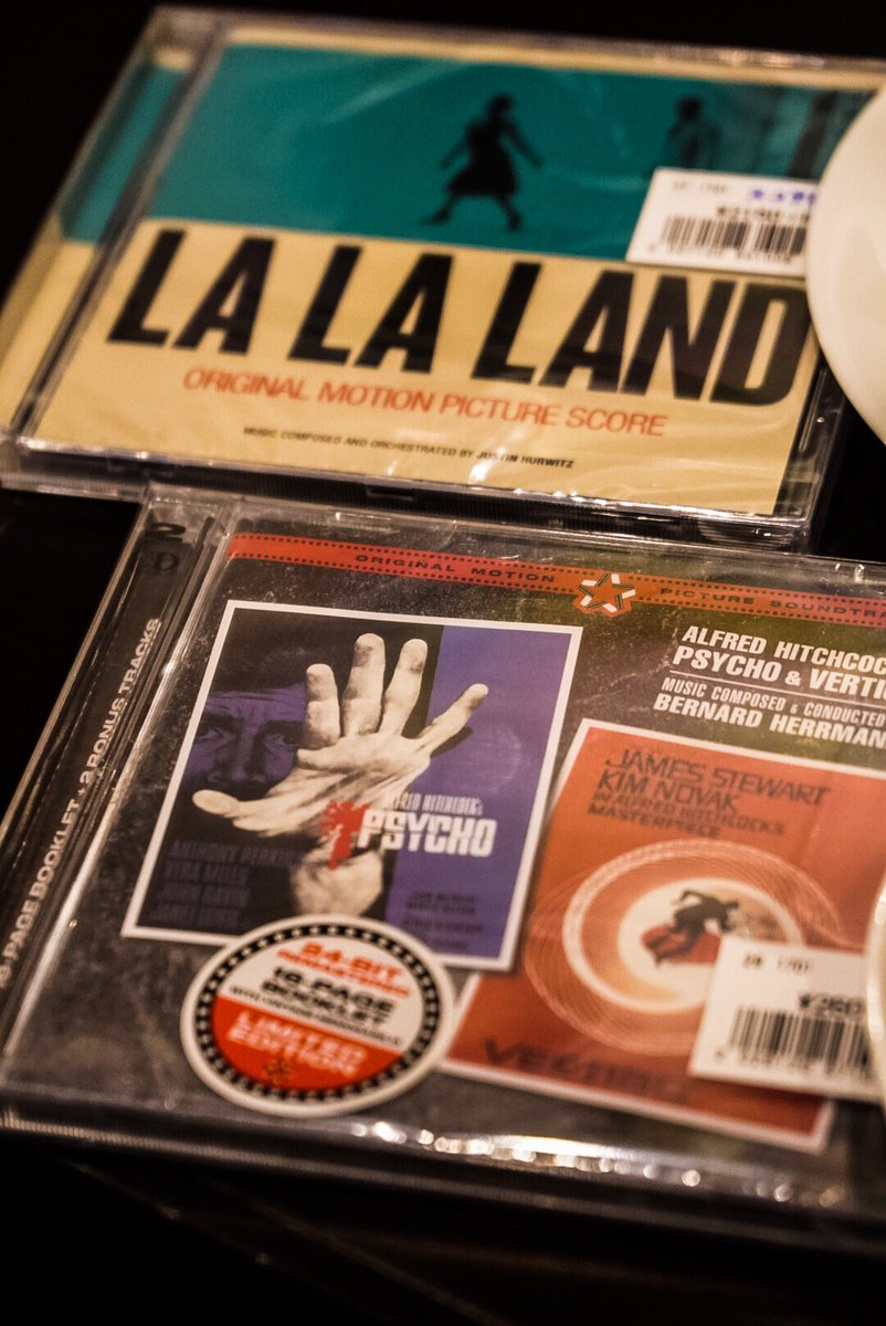 小島秀夫 En Twitter La La Land のスコア盤の方のost ヒッチコックの めまい サイコ のカップリングost バーナード ハーマン を購入