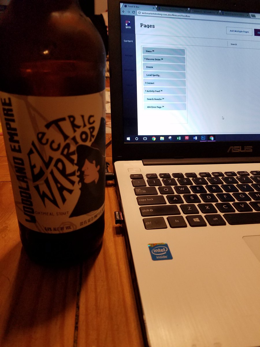 kreello's tweet photo. #eletricwarrior time! #webdevdelights #onlinemarketing @WoodlandEmpire https://t.co/bN85VxffYS