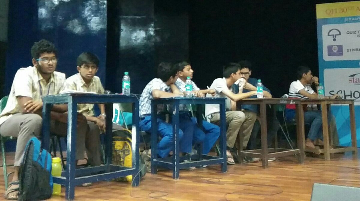 choultry's tweet photo. @quizfoundation Finalists #1 #QFIve #QFI30 https://t.co/aLCwsb18IC