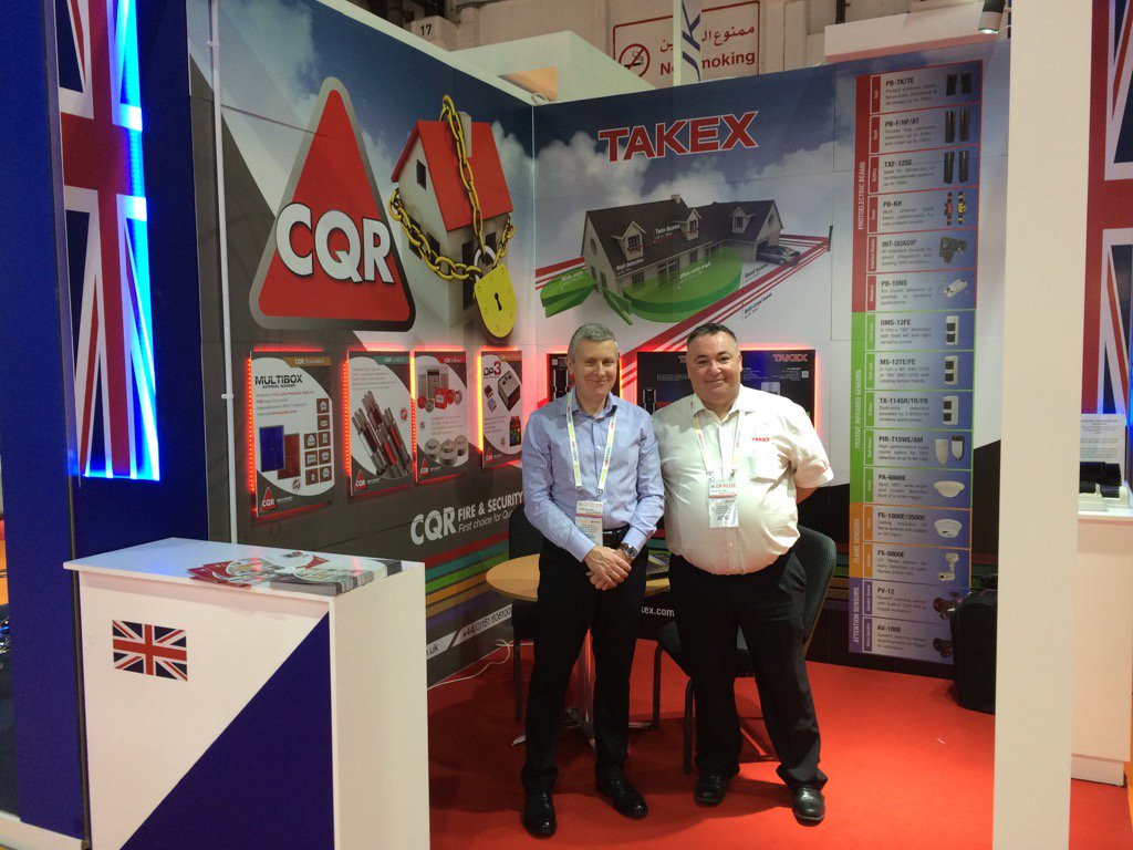 AndyJatCQR's tweet photo. Ready for the opening day of Intersec 2017 https://t.co/oiCH8g40ws