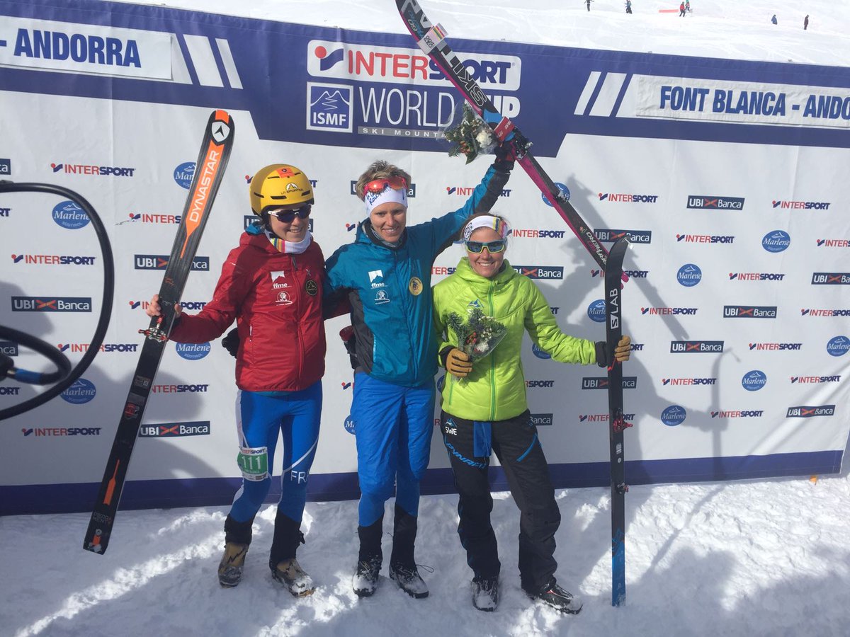 LaetiRoux's tweet photo. C'est bon de reprendre la saison avec victoire! ☑😄 #skialpinisme #coupedumonde @FontBlanca_FAM @EqFranceMiliSki https://t.co/KYc21Khyl2