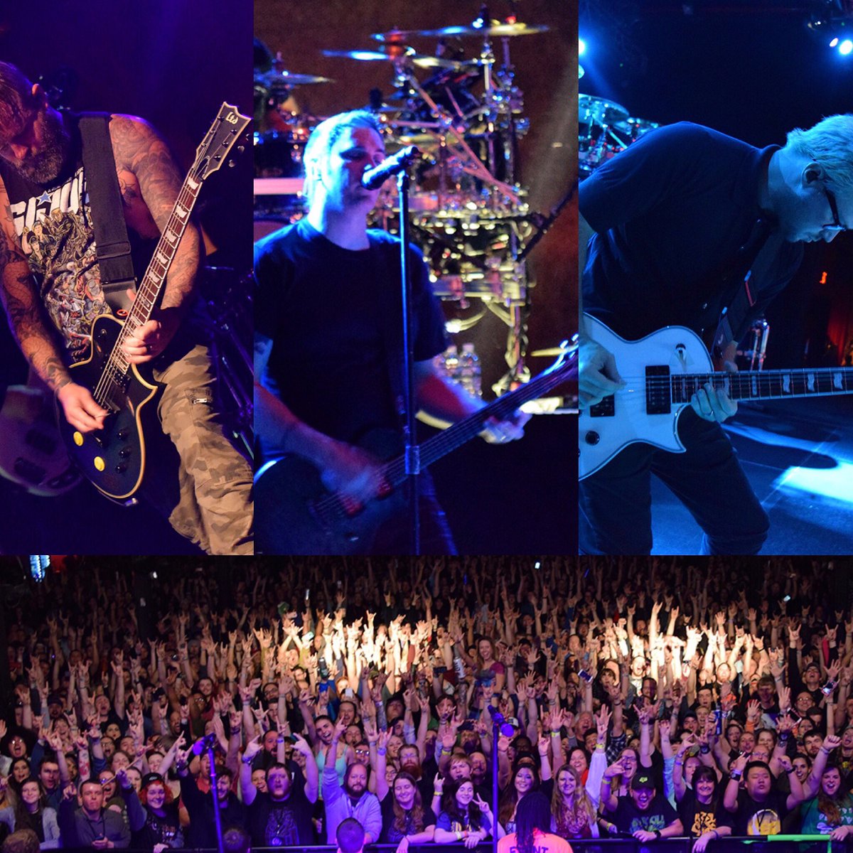 breakingbenj's tweet photo. Charlotte thank you! You guys rock! #breakingbenjamin #tour #darkbeforedawn https://t.co/W593nP6vDZ