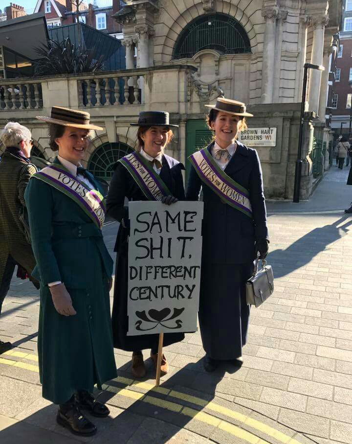 JohnRMoffitt's tweet photo. From the London #WomensMarch 
#TheResistance https://t.co/N4Z5MMoFMP