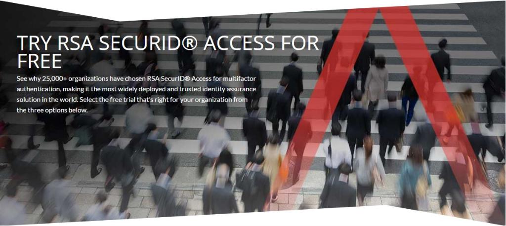 RSAEMEA's tweet photo. Try #RSA #SecurID Access for free &amp; see why 25,000+ orgs have chosen it for their multifactor #authentication https://t.co/B9lhOV7419 https://t.co/nIOJvGCm5H