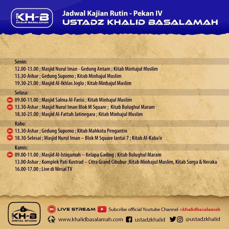 Khalid Basalamah Official tweet media