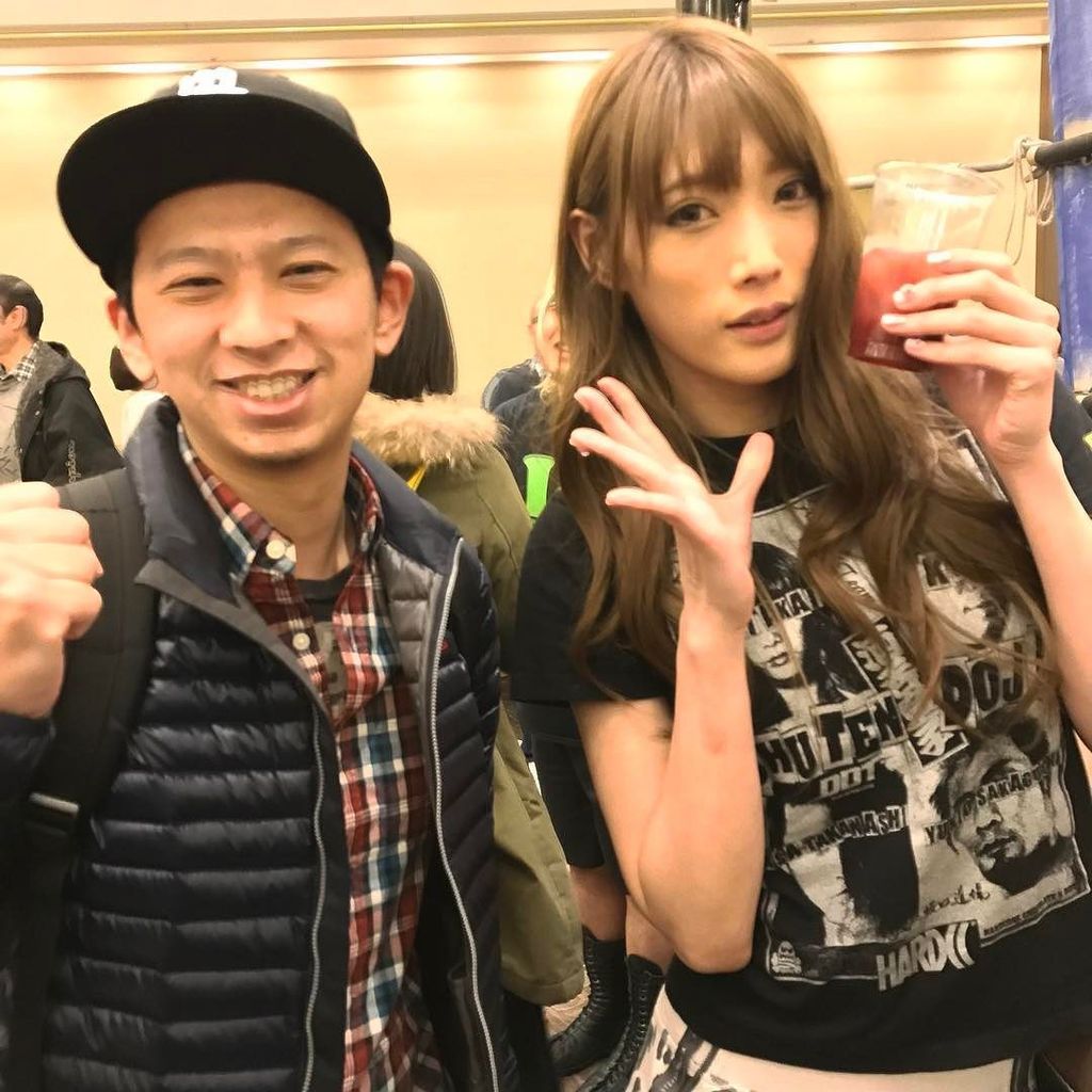 Ken 健 大好きな赤井沙希と Ddtpro 赤井沙希 赤井英和の娘さん めっちゃ可愛くて めっちゃいい匂いして 鼻の下伸びた 笑 T Co Rhvjptyppf