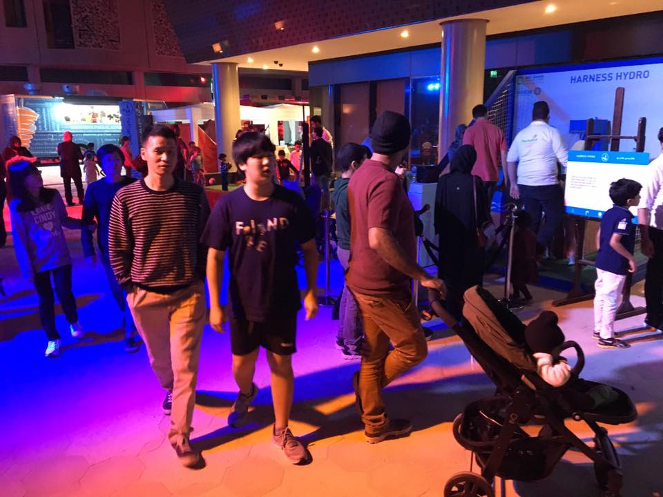Highlight of #ADSW2017: largest crowd ever comes for 2 days of sustainable games, food &amp; crafts at Festival at Masdar City. #AbuDhabi