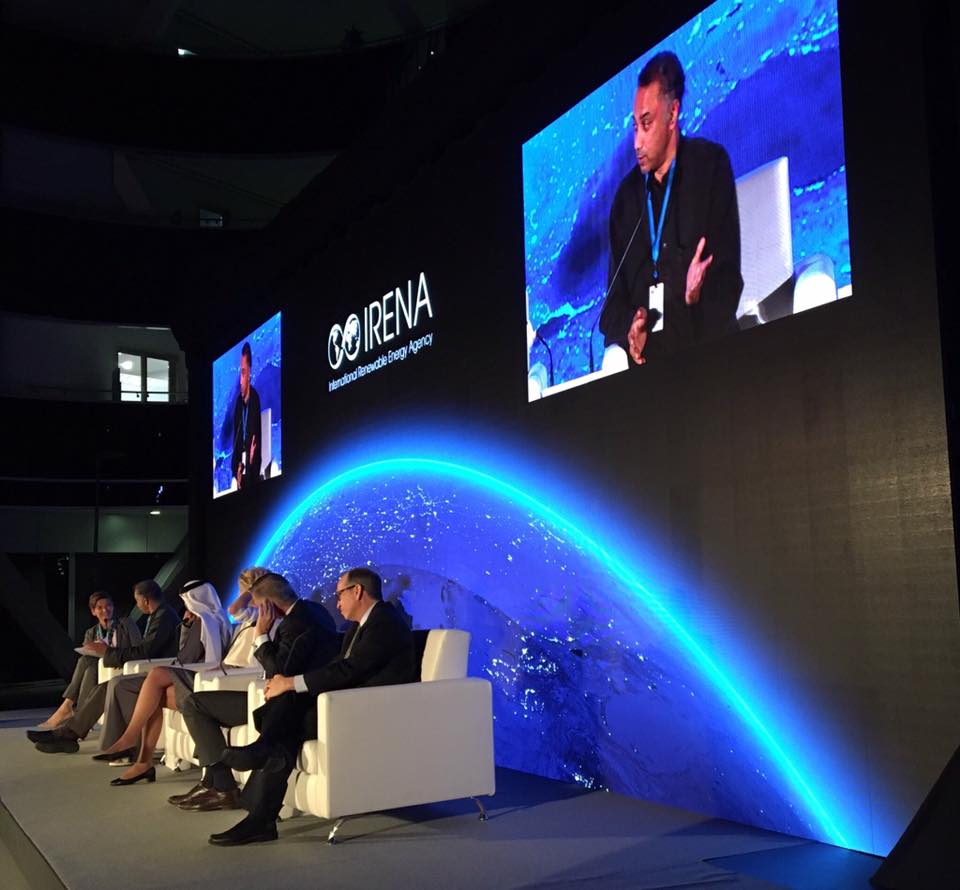 Highlights of #ADSW2017: <a href="/BeckyCNN/">Becky Anderson</a> moderates high-level panel on taking action on #renewables at <a href="/IRENA/">IRENA</a> HQ, Masdar City. #Worldin2026