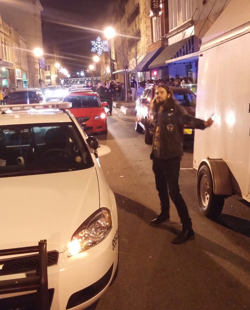 SuppressiveF's tweet image. Night 2, Johnson City in the books with the new lineup. Also Joe farted and someone called the cops.