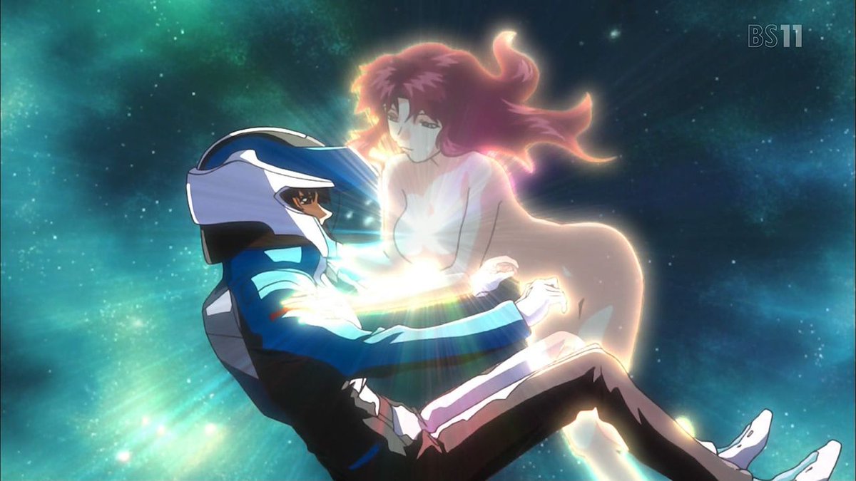 しいたけオルタ A Twitter ガンダムシリーズ恒例の死んだ女性キャラの想い 思念 が最期に男のところへ寄り添って消えていくの毎回泣かされる Zは少し違うけど G Tekketsu
