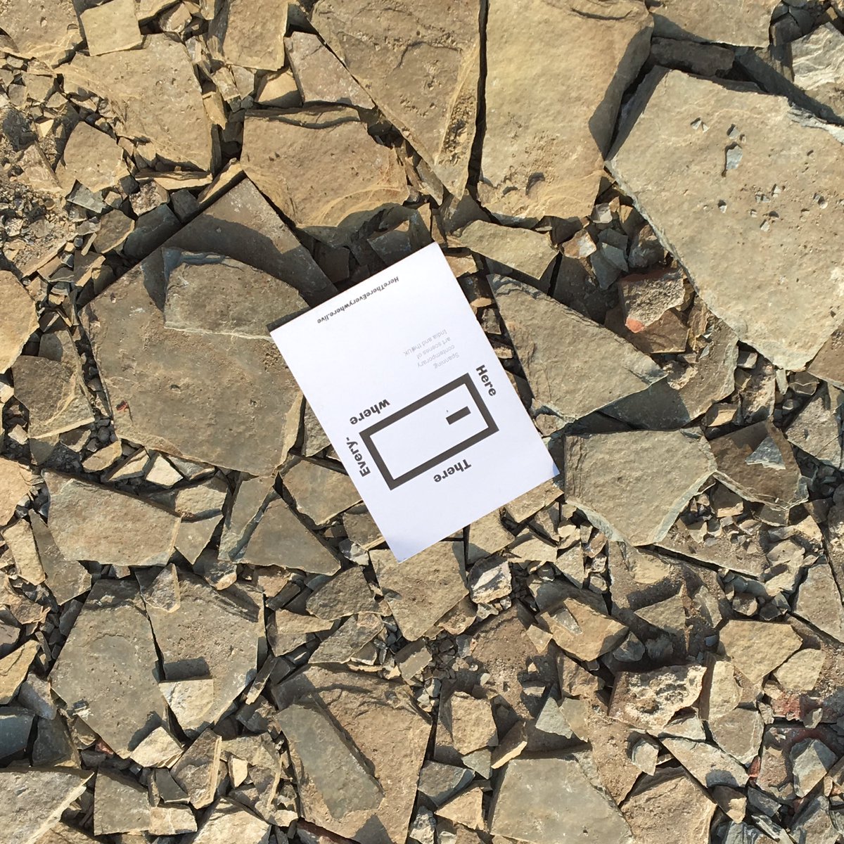 SkinsHun's tweet photo. In an upside down world let us all be #herethereeverywhere #bandra 22/1 7-10pm @newartexchange @delfinafdn @formatfestival @niki_russell https://t.co/GPoK0sy8V7