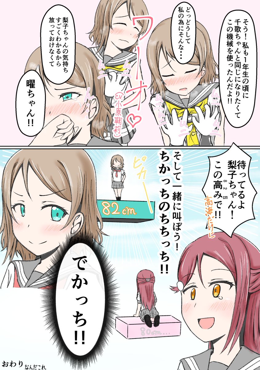 のく ようりこ漫画 ちかっちのちちっちがでかっち