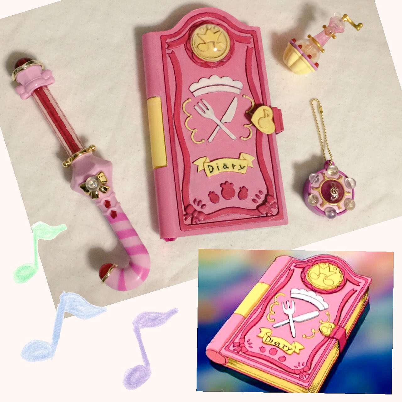 おジャ魔女どれみ パティシエ日記 アクセサリーブック