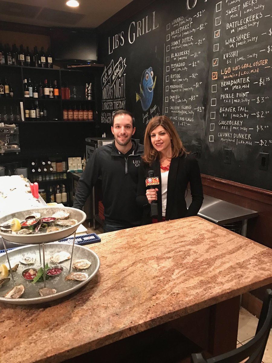 SharonGibala's tweet photo. This might be my new favorite restaurant! Live from @LibsGrill talking about #baltimorecountyrestaurantweek @cbsbaltimore https://t.co/K43ShmmoN0