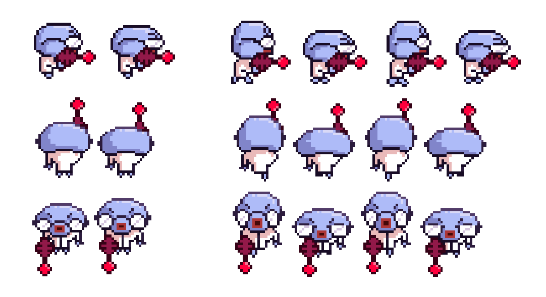 Mad Scientist Sprite Sheet For Ggj17 Th Ian Zellのイラスト