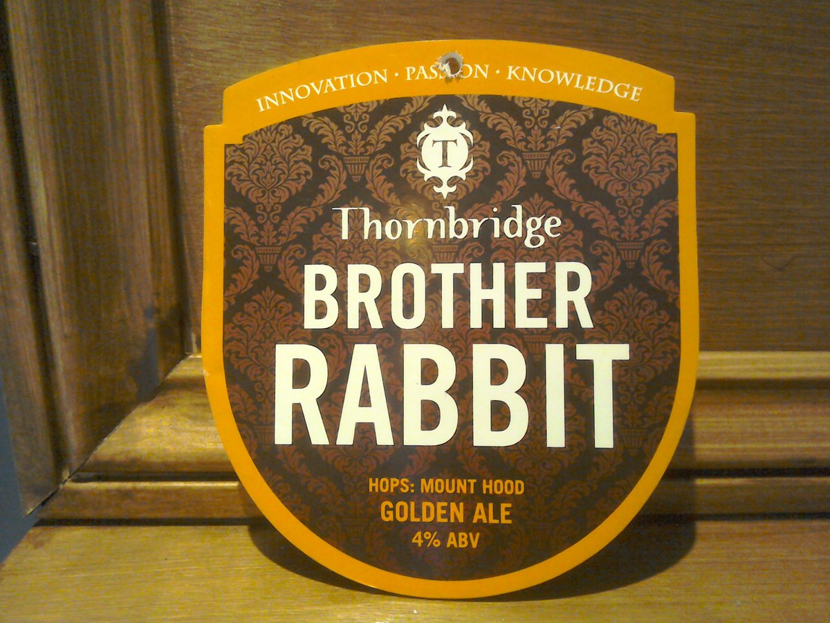 RadiusArmsMicro's tweet photo. Sunday suppin'
@thamessidebrew - Heron
@thornbridge - Brother Rabbit
Cheers! https://t.co/ncIqVeiWld
