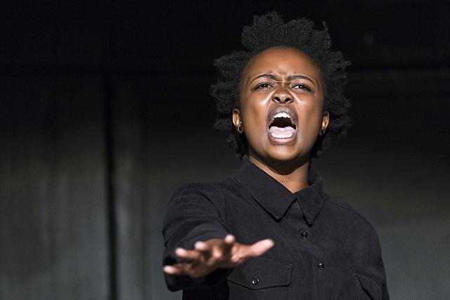_theonlyesc's tweet photo. so i found these photos from #NAF2016
performing #whatsleftout at the Rehearsal Room with amagenge. https://t.co/y62R58UwW5