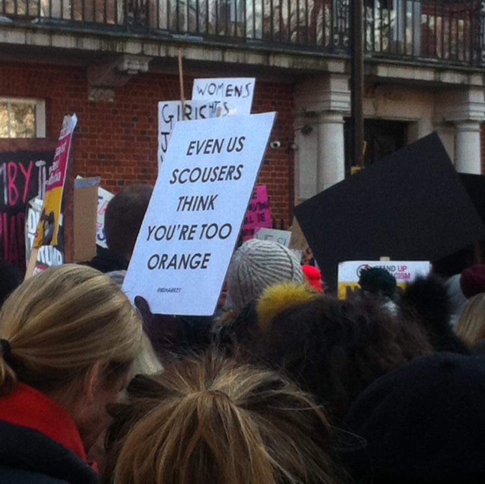 IndpndtLiv's tweet photo. This might be the best sign ever made. Credit to Paula Jones #Liverpool https://t.co/Cu26iXj2Lk