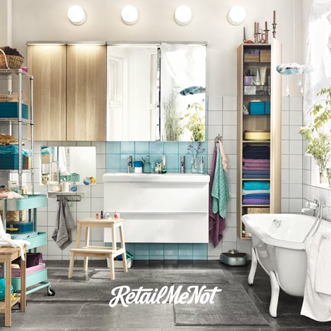 Hol dir 50€ #Rabatt für deinen Badeinkauf bei IKEA &amp; schnapp dir zusätzlich eine 10€ #Geschenkkarte ab 100€ MBW > bit.ly/1OBcMLt