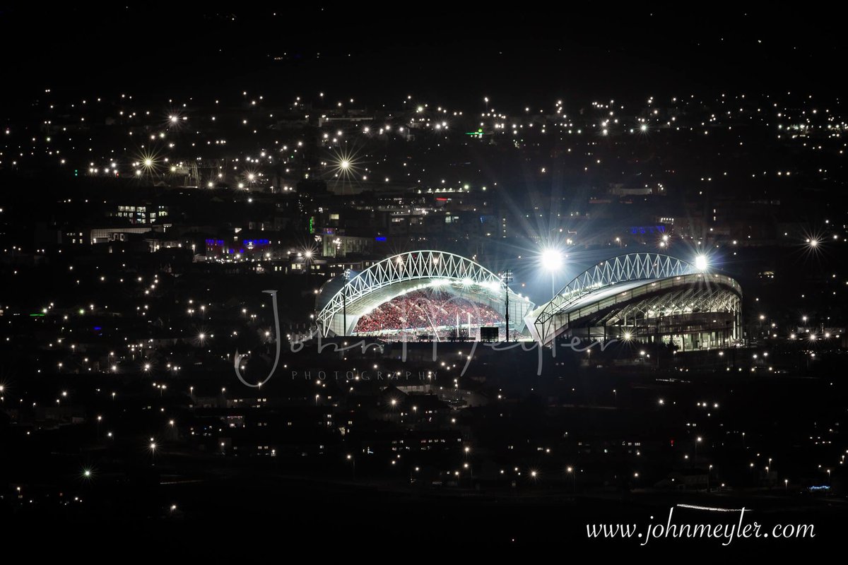 'Thomand Park' Taking during the recent game of Munster v Leinster from the hills <a href="/Munsterrugby/">Munster Rugby</a> <a href="/leinsterrugby/">Leinster Rugby</a> <a href="/SkySportsRugby/">Sky Sports Rugby Union</a> <a href="/WorldRugby/">World Rugby</a>