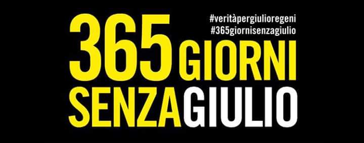 #365giornisenzagiulio Il 25 gennaio unisciti alla fiaccolata per chiedere #veritapergiulioregeni in Piazza della Repubblica #Firenze h 19.41