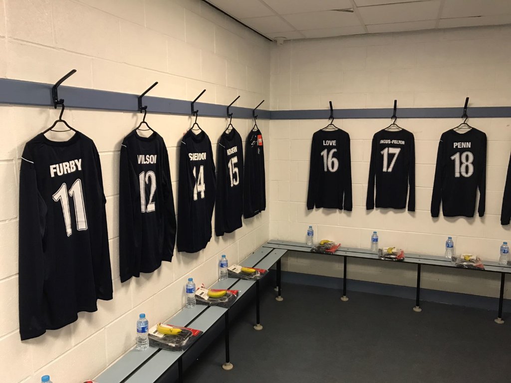 falkirkfcf's tweet photo. The home dressing room #COYB https://t.co/49U3KYAMzx