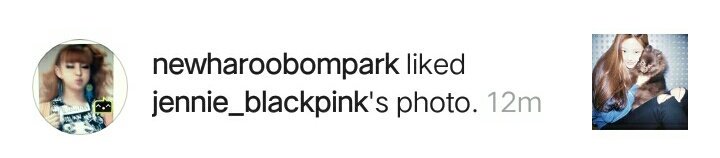 WeLoveBom's tweet photo. [INSTAGRAM] 17.01.22 #BOM's @haroobomkum Instagram like #JENNIEKIM https://t.co/p7eoSoBwd3