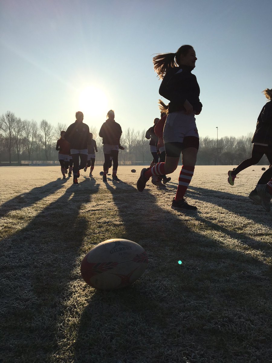 Heerlijke training gehad met de dames van RUS 1! <a href="/BergansBenelux/">Bergans of Norway</a> <a href="/RUSDamesrugby/">RUS Damesrugby</a>