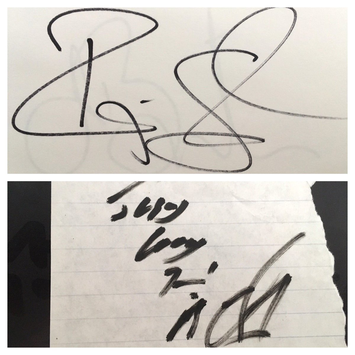 inseldenker's tweet photo. Found this (2001/02) while watching #AusOpen 

Top: RF
Bottom: Michael Chang (Kei's coach)

MC always added "Jesus loves you“. Memories! 🎾😍 https://t.co/5KKnIzuDTN