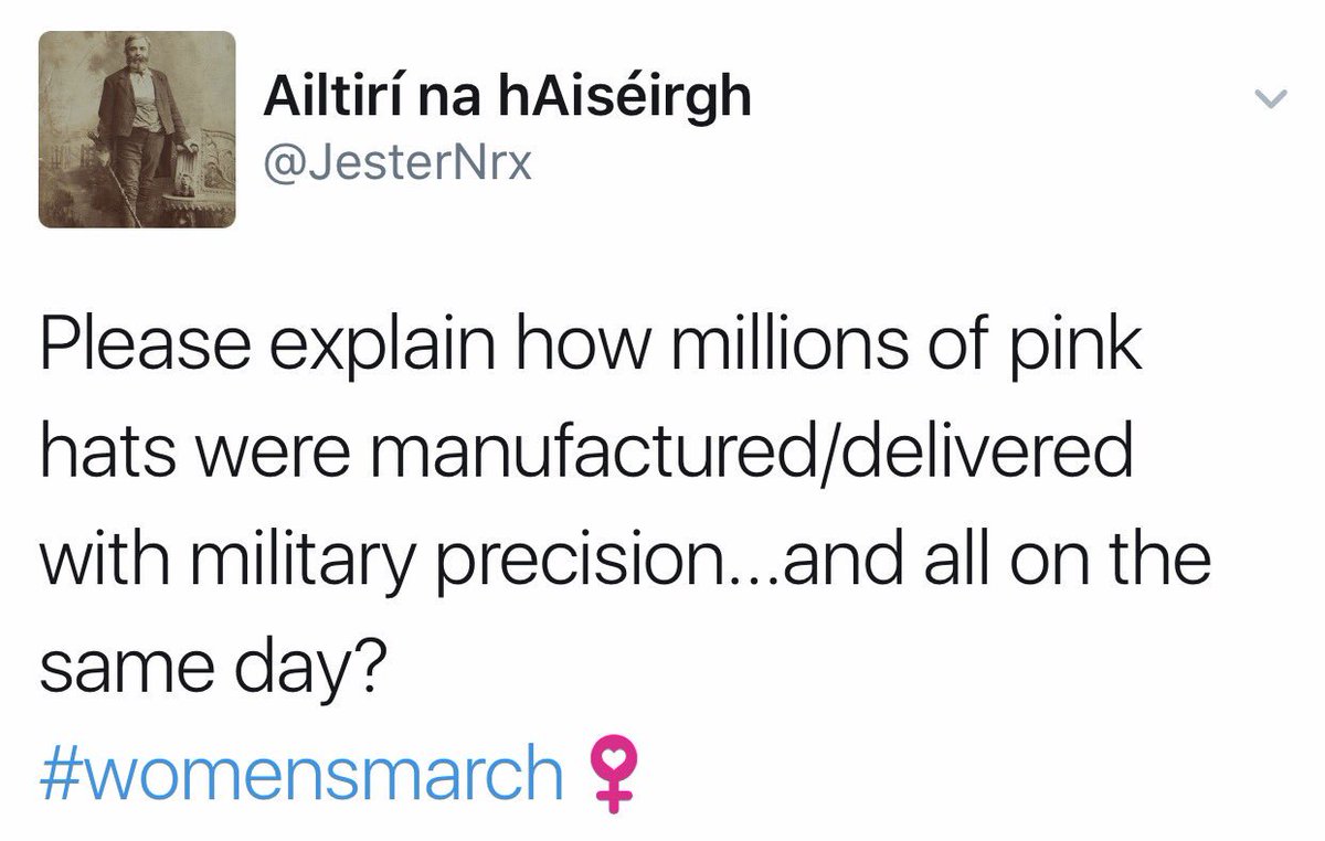 Women. That's how. #WomensMarch