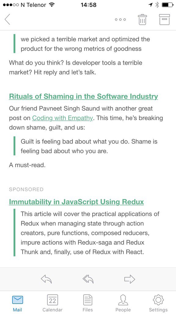 pavsaund's tweet image. Wow, humbled to be part of this weeks @changelog weekly. Thanks guys. 🙏🏽👍🏽 #codingwithempathy
