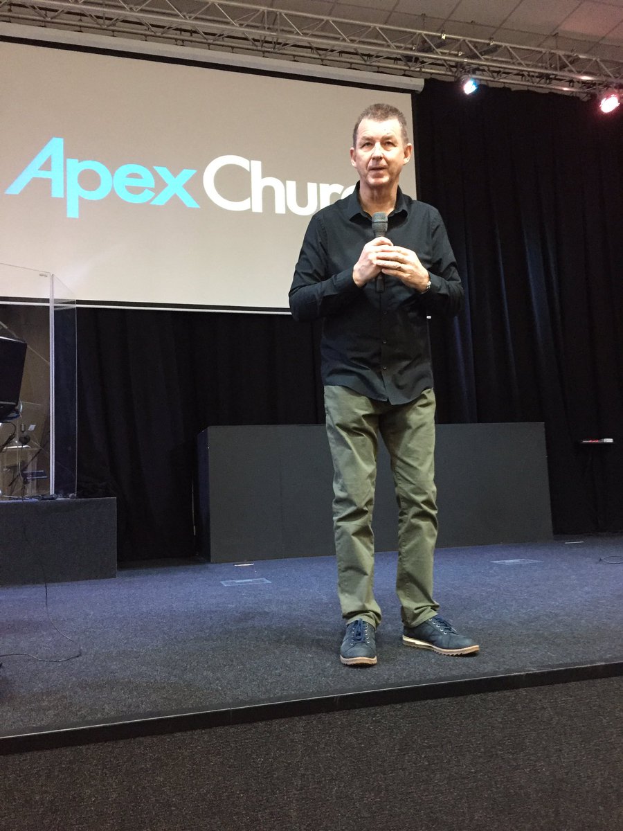 necam26's tweet photo. The doctor @scottwilson__ doing what he does best @ApexChurch_ https://t.co/MuyjKdUvIO