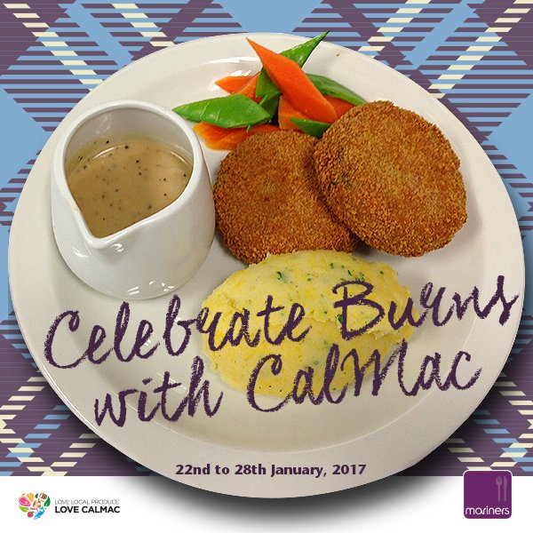 Celebrate Burns with #Calmac! Get your Burns special on-board today.