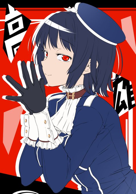 下塗りついでにP5風に…って全然似てないゾこれ(絶望) 