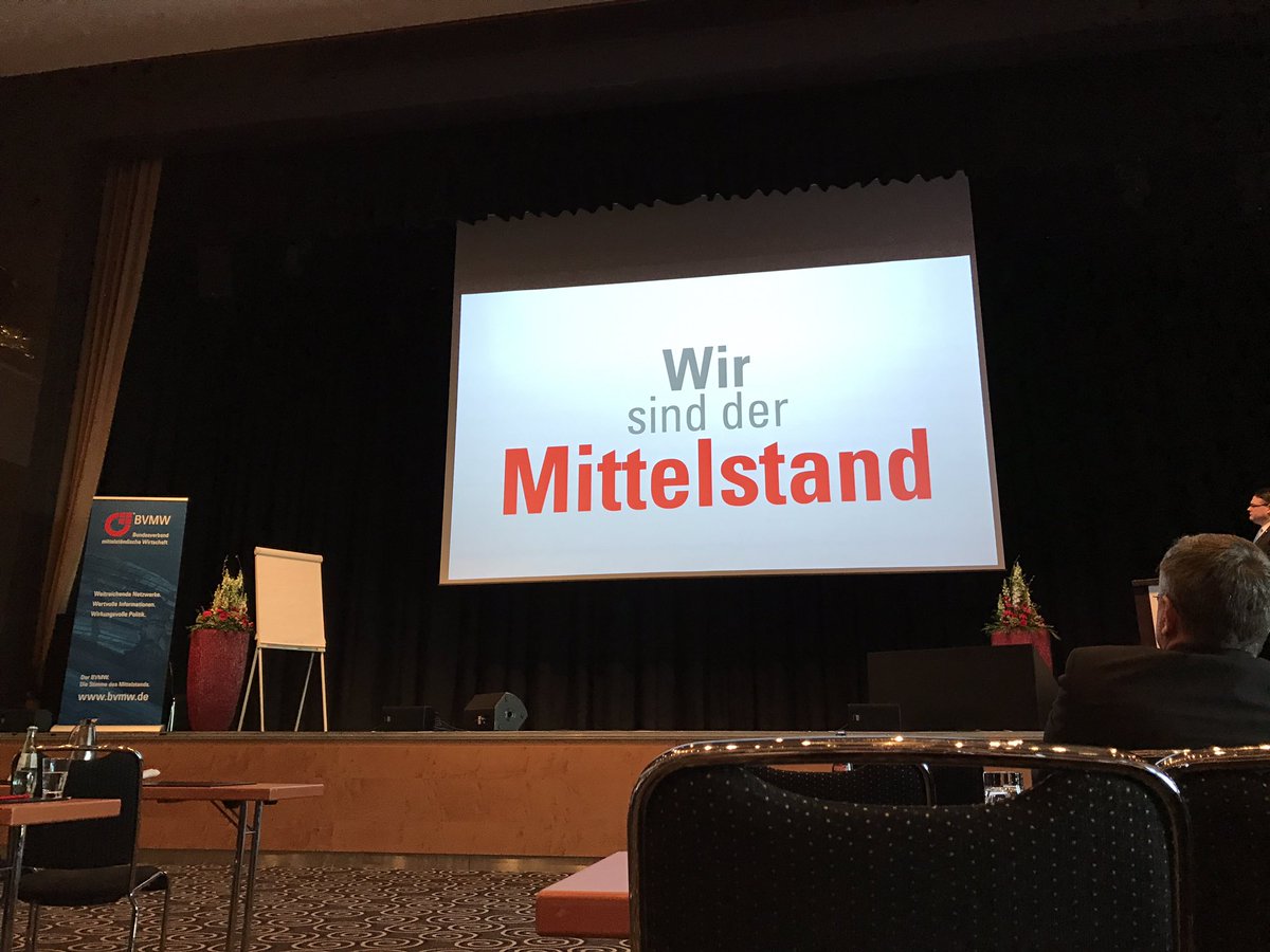 Das ist der #BVMW. Das ist der #Mittelstand.